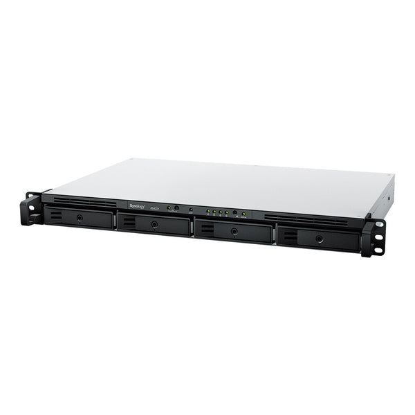 Synology RackStation RS422+ NAS & lagringsserver Stativ (1U) Ryzen Embedded R1600 2 GB DDR4 DSM Sort