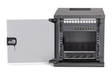 Digitus DN-49101-SET stativ 6U Vægmonteret stativ Sort