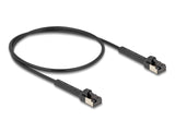 DeLOCK 80933 netværkskabel Sort 0,5 m Cat6a U/FTP (STP)
