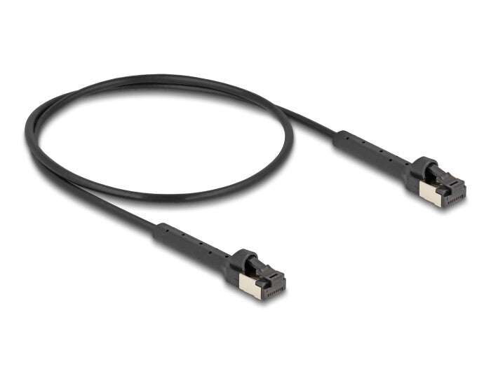 DeLOCK 80933 netværkskabel Sort 0,5 m Cat6a U/FTP (STP)