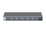 NETGEAR GS748Tv6 Administreret L2/L3/L4 Gigabit Ethernet (10/100/1000) Sort, Grå
