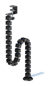 Neomounts ADS06-131BL kabelorganisator Skrivebord Kabelguide Sort 1 stk