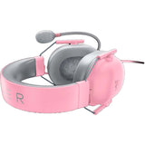 Razer Blackshark V2 X Headset Ledningsført Spil Lyserød