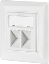 EFB Elektronik EC020400001 dækning af sokkel RJ-45 Hvid 1 stk
