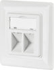 EFB Elektronik EC020400001 dækning af sokkel RJ-45 Hvid 1 stk