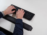 Mousetrapper Wrist Support - Large håndledsstøtte Imiteret læder Sort