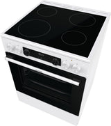 Gorenje GEC6C40WD Fritstående komfur Elektrisk Keramisk Hvid