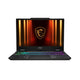 MSI Cyborg 15 B2RWEKG-067 Intel Core 7 240H Laptop 39,6 cm (15.6") Fuld HD 16 GB DDR5-SDRAM 512 GB SSD NVIDIA GeForce RTX 5050 Wi-Fi 6E (802.11ax) Windows 11 Home Sort
