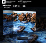 Hisense PL1SE projektion-tv Ultrakort projektor med kort projiceringsafstand 2100 ANSI lumens UHD 4K (3840x2160) Sort, Mørkegrå