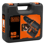 Black & Decker BDCDC18K-QW bor Nøglefri Sort, Orange