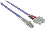 Intellinet 750929 InfiniBand og fiberoptisk kabel 2 m LC SC Violet