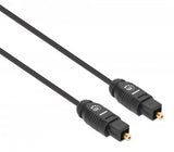 Manhattan 356091 InfiniBand og fiberoptisk kabel 5 m Toslink Sort