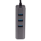 Akyga AK-AD-66 interface hub USB 3.2 Gen 1 (3.1 Gen 1) Type-C 1000 Mbit/s Sølv