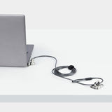StarTech.com UNIVKMKO-LAPTOP-LOCK kabellås Sort 2 m