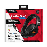 HyperX Cloud Flight 2 – Trådløst gamingheadset(sort)