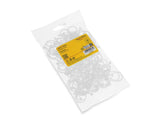 DeLOCK 22064 kabelorganisator Universel Kabelklemme Transparent 100 stk
