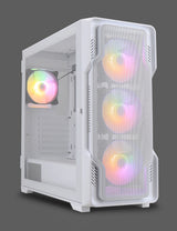Nanoxia DS-9ARGB-W computeretui Midi Tower Hvid