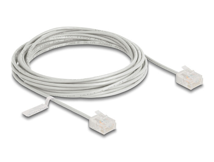 DeLOCK 80771 netværkskabel Grå 5 m Cat6 U/UTP (UTP)