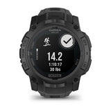 Garmin Instinct 3,05 cm (1.2") AMOLED 45 mm Digital 390 x 390 pixel Berøringsskærm Sort GPS (satellit)