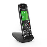 Gigaset E720 Analog/DECT-telefon Nummervisning Sort