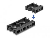 DeLOCK 60484 kabelorganisator Kabelholder Sort 8 stk