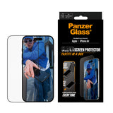 PanzerGlass ® Skærmbeskyttelse iPhone Air | Ultra-Wide Fit m. Fastfit in-a-box