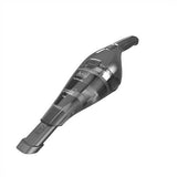 Black & Decker NVC220WC-QW håndholdt støvsuger Krom, Titanium, Transparent Poseløs
