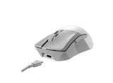 ASUS ROG Gladius III Wireless Aimpoint White mus Spil Højre hånd RF Wireless + Bluetooth + USB Type-A Optisk 36000 dpi