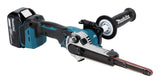 Makita DBS180RTJ transportabel slibemaskine Bånd slibemaskine Sort, Blå