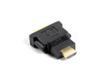 Lanberg AD-0014-BK kabel kønsskifter HDMI DVI-D (F) (24 + 5) Sort