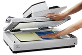 Ricoh fi-7700 Flatbed & ADF scanner 600 x 600 dpi A3 Sort, Hvid