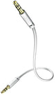 Inakustik 0.75m 3.5mm lydkabel 0,75 m 3 x RCA Hvid