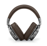 Muse M-278 BT Headset Trådløs Micro-USB Bluetooth Brun, Sølv