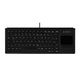 Contour Design Active Key AK-4400-GU tastatur Industriel USB QWERTZ Tysk Sort