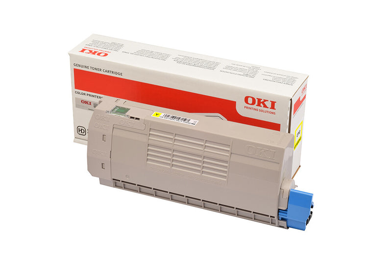 OKI 46507613 tonerpatron 1 stk Original Gul