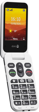 Doro Leva L30 7,11 cm (2.8") 142,7 g Sort, Hvid Feature telefon