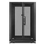 APC NetShelter SX 18U Fritstående reol Sort