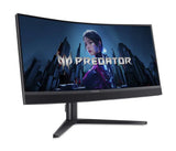 Acer Predator X34V3bmiiphuzx computerskærm 86,4 cm (34") 3440 x 1440 pixel UltraWide Quad HD LED Sort