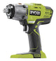 Ryobi One+ R18IW3-0 Slagnøgle Intet batteri 1/4 hexsokkel, 1/2 kvadratisk drev