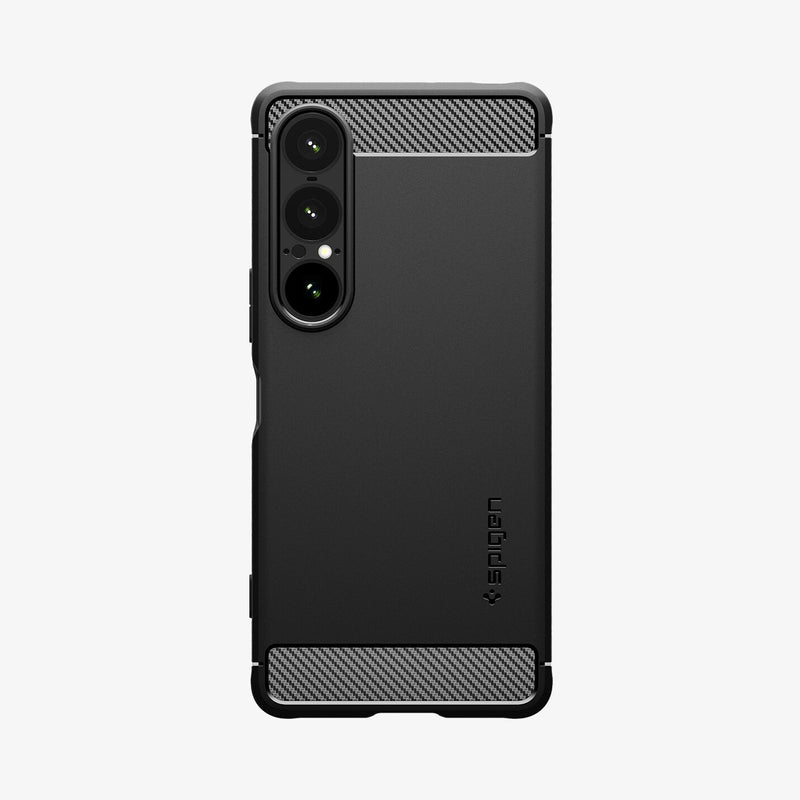 Spigen Rugged Armor mobiltelefon etui 16,5 cm (6.5") Cover Sort
