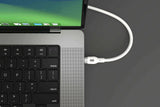 HYPER HJ4001WHGL USB-kabel USB 2.0 1 m USB C 0,48 Gbit/sek. 240 W Hvid