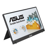 ASUS ZenScreen MB16AHT computerskærm 39,6 cm (15.6") 1920 x 1080 pixel Fuld HD Berøringsskærm Sort