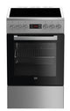 Beko FSM57300GX Fritstående komfur Elektrisk Keramisk Rustfrit stål