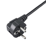 Akyga AK-PC-04A el-ledning Sort 1,8 m CEE7/7 2 x C13 forbinder