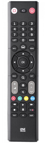 One For All TV Replacement Remotes URC1311 fjernbetjening IR trådløs Tryk på knapper