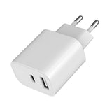 Gembird TA-UC-2AC12-01 oplader til mobil enhed Smartphone, SmartWatch, Tablet Hvid Vekselstrøm Indendørs