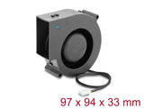 DeLOCK 67496 tilbehør til rack Køleventilator