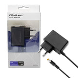 Qoltec 52403 strømadapter og vekselret Indendørs 9 W Sort