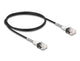 DeLOCK 80389 netværkskabel Sort 1 m Cat6a U/UTP (UTP)