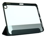Mobilis 060021 tablet etui 27,9 cm (11") Flipetui Sort, Transparent